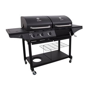 Char-Broil 463714514 Charcoal and Gas Combo Grill, 30,000 Btu BTU, 4 -Burner, 780 sq-in Primary Cooking Surface