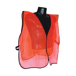 RADWEAR SVO Safety Vest, One-Size, Polyester, Green/Orange/Silver, Hook-and-Loop Closure 