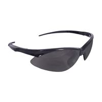 Radians AP1-20-GF12 Safety Glasses, Hard-Coated Lens, Black Frame, Pack of 12 