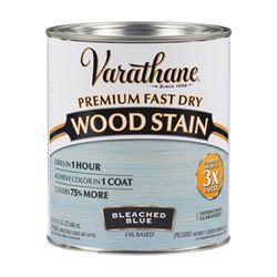 Varathane 297425 Wood Stain, Bleached Blue, Liquid, 1 qt, Can, Pack of 2 