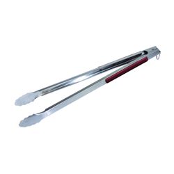 GrillPro 40269 Grill Tongs, 20 in L, Stainless Steel 