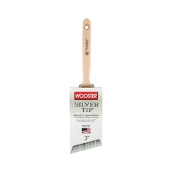 Wooster 5221-3 Paint Brush, 3 in W, 2-15/16 in L Bristle, Polyester Bristle, Sash Handle 