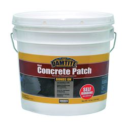 DAMTITE 04012 Vinyl Concrete Patch, Gray, 12 lb Pail 