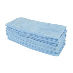Quickie 490-24RM Cleaning Cloth, 14 in L, 14 in W, Microfiber 