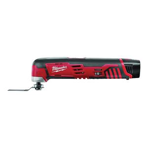 Milwaukee 2426-22 Multi-Tool Kit, Battery Included, 12 V, 1.5 Ah, 5000 to 20,000 opm, Variable Speed Control