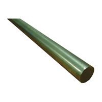 K & S 87143 Decorative Metal Rod, 3/8 in Dia, 12 in L, Stainless Steel 