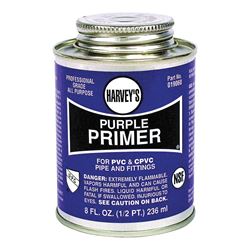 Harvey 019060-24 All-Purpose Professional-Grade Primer, Liquid, Purple, 8 oz Can 