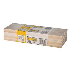 Nelson CSH12/42/12/48B Shim, 12 in L, Wood 12 Pack