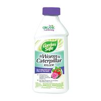 Garden Safe HG-93190 BT Worm and Caterpillar Killer, Liquid, 16 oz 