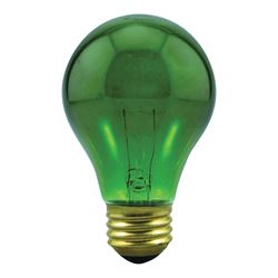 Sylvania 11714 Grn Color Bulb 25w A19 6 Pack 