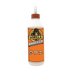 Gorilla 6205001 Wood Glue, Liquid, 18 oz Bottle 