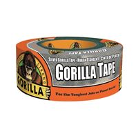 Gorilla 105463 Duct Tape, 10 yd L, 1.88 in W, Silver 