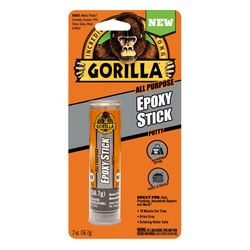 Gorilla 4242502 Epoxy Stick, Gray, 2 oz 