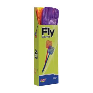 Pic 274 Fly Swatter, 5 in L Mesh, 3-1/2 in W Mesh, Plastic Mesh 24 Pack