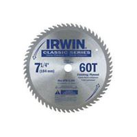Irwin 15530zr Circ Blade 7-1/4 60tht 