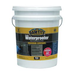 Damtite 02451 Powder Waterproofer, Gray, Powder, 45 lb Pail 