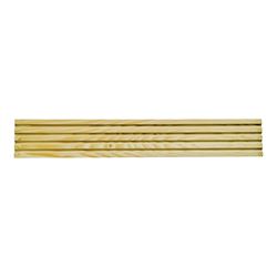 Waddell RFC37 Moulding, 3-1/4 in W, Casing, Fluted Profile, Pine, Pack of 10 
