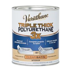 Varathane 284473 Polyurethane, Liquid, Clear, 1 qt, Can, Pack of 2 