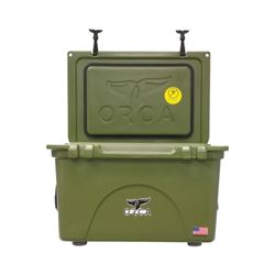 Orca ORCG040 Cooler, 40 qt Cooler, Green, Up to 10 days Ice Retention 