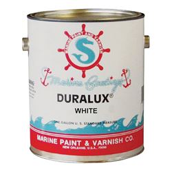Duralux M720-1 Marine Enamel, Gloss, White, 1 gal Can, Pack of 4 