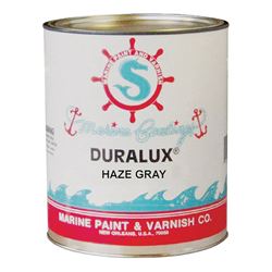 Duralux M731-4 Marine Enamel, High-Gloss, Haze Gray, 1 qt Can, Pack of 4 