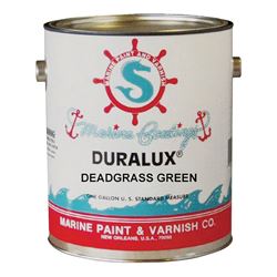 Duralux M745-4 Marine Enamel, Flat, Camouflage Dead Grass Green, 1 qt Can, Pack of 4 