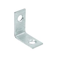 National Hardware 115BC Series N266-270 Corner Brace, 1 in L, 1/2 in W, 1.07 in H, Steel, Zinc, 0.07 Thick Material, Pack of 40 