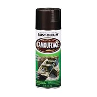 Rust-Oleum 1916830 Camouflage Spray Paint, Ultra Flat, Black, 12 oz, Can 