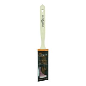 Linzer WC 2160-1.5 Paint Brush, 1-1/2 in W, 2-1/4 in L Bristle, Polyester Bristle, Sash Handle
