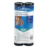 Culligan D-10A Drinking Water Filter, 5 um Filter, Carbon Impregnated Cellulose Filter Media 