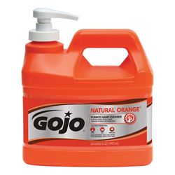 Gojo 0958-04 Hand Cleaner, Liquid, Citrus, 0.5 gal, Bottle 4 Pack 