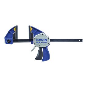 IRWIN QUICK-GRIP 1964712/2021412N Bar Clamp/Spreader, 600 lb, 12 in Max Opening Size, 3-5/8 in D Throat