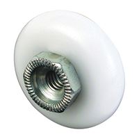 Prime-Line M 6000 Shower Door Roller, Plastic, White, For: Glass Up to 5/16 in Thickness, Shower Door 