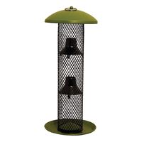 Perky-Pet NO/NO GSS00347 Wild Bird Feeder, 16-1/2 in H, 1.5 lb, Metal, Green, Powder-Coated, Hanging Mounting 
