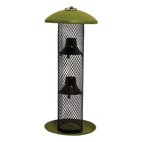 Perky-Pet NO/NO GSS00347 Wild Bird Feeder, 16-1/2 in H, 1.5 lb, Metal, Green, Powder-Coated, Hanging Mounting