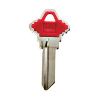 Hy-Ko 13005SC1PR Key Blank, Brass/Plastic, For: Schlage Cabinet, House Locks and Padlocks, Pack of 5 