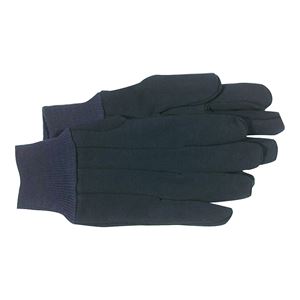 Boss 4020-S Work Gloves, Men's, S, Knit Wrist Cuff, Cotton/Jersey/Polyester, Brown