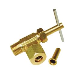 Dial 9440 Angle Needle Valve, Brass, For: Evaporative Cooler Purge Systems 