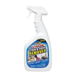 Instant Power COLORmaxx 2505 Heavy-Duty Stain and Odor Remover, 32 oz Bottle, Liquid, Fresh, Clear 