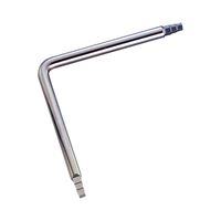 ProSource T157-3L Faucet Seat Wrench, 6 in L, Steel, Nickel Plated 