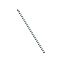 Stanley Hardware N179-424 Threaded Rod, 5/16-18 Thread, 24 in L, A Grade, Steel, Zinc, UNC Thread 