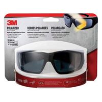 3M 90214-HZ4-NA Polarized Safety Eyewear, Anti-Fog, Scratch-Resistant Lens, Black Frame, UV Protection: Yes 