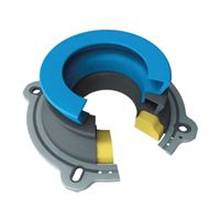 Next by DANCO 10718X Toilet Wax Ring, 2-1/4 in ID x 4-3/4 in OD Dia, Rubber, Black/Blue 