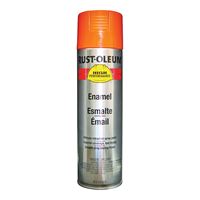 Rust-Oleum V2155838 Enamel Spray Paint, Gloss, Safety Orange, 15 oz, Can 