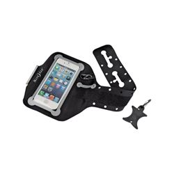 Nite Ize NIPB2-01-R8 Action Arm Band, Large, Microfiber Cloth, Black, For: iPhone 6s and Samsung Galaxy S7 