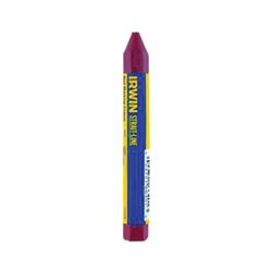 Irwin 66404 Permanent Lumber Crayon, Black, 1/2 in Dia, 4-1/2 in L, Pack of 12 