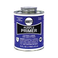Harvey 019070-12 All-Purpose Professional-Grade Primer, Liquid, Purple, 16 oz Can 