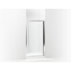 Sterling 1500D-36S Shower Door, Textured Glass, Framed Frame, Aluminum Frame 