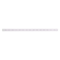 ProSource 25213PHL Shelf Standard, 2 mm Thick Material, 5/8 in W, 48 in H, Steel, White 