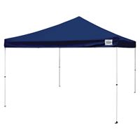 Seasonal Trends M-Series 21208100060 Canopy, 12 ft L, 12 ft W, 10 in H, Steel Frame, Polyester Canopy, Blue Canopy 